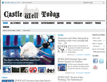 Tablet Screenshot of castlewelltoday.com